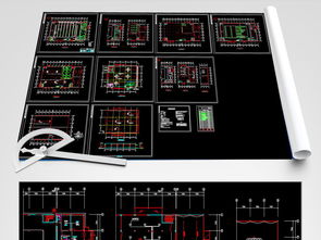 二層廠房空調暖通CAD建筑施工圖設計解析與資源指南